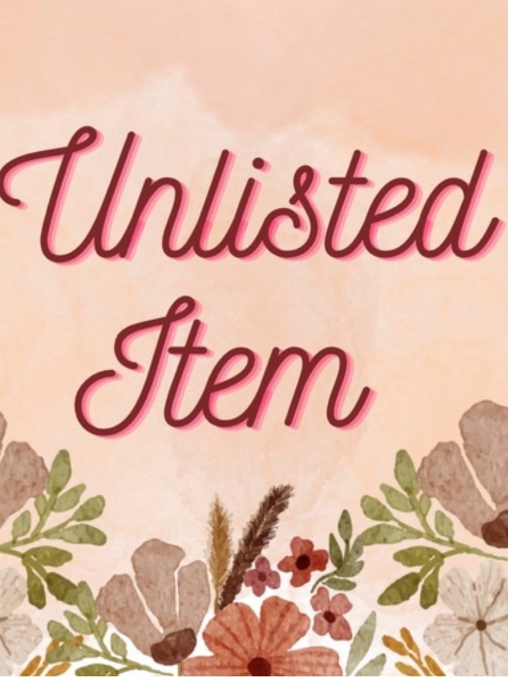 Unlisted